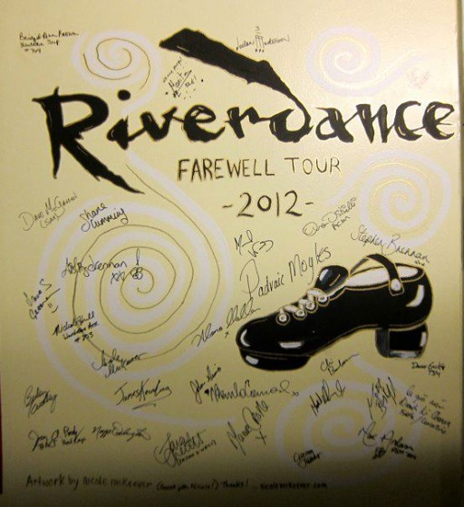 Riverdance Boston signatures