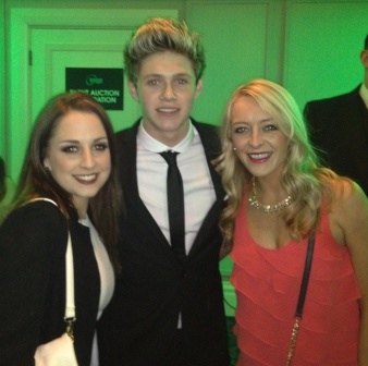 Deidre Dowling, Niall Horan & Ellie Maguire at BOD13