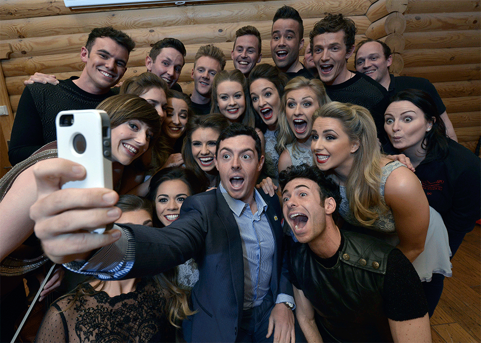 Rory-McIlroy-Riverdance_selfie