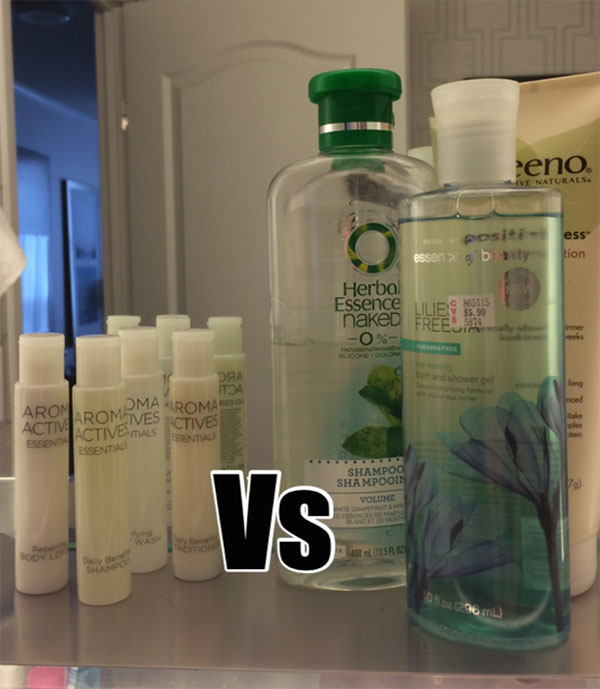 Riverdance-Are-We-Professional-Packers-You-Decide-Hotel-Shampoo-vs-Store-shampoo